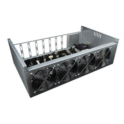 Khung giàn khoan khai thác GPU BTC ETH bằng acrylic, Khung giàn khoan khai thác AMD A68 8 Gpu