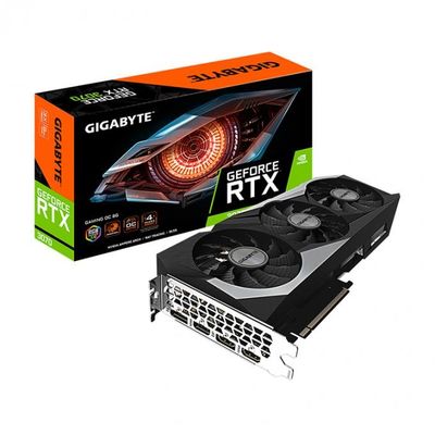 Thẻ khai thác tiền điện tử không LHR Nvidia 6PIN Geforce Rtx 3070 8gb Gddr6