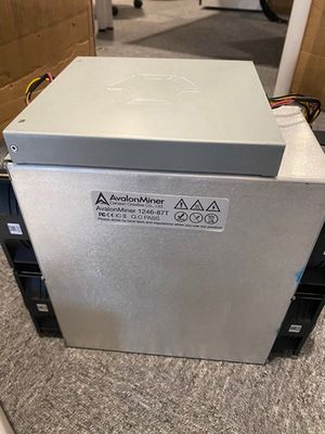 Blockchian Asic Miner Machine Avalon A1246 83t 3150W SHA256 Algorythm