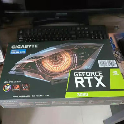 Ba quạt Cạc video đồ họa NVIDIA Gigabyte RTX 3060 GAMING OC 12G GDDR6