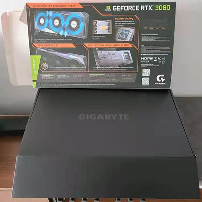 Ba quạt Cạc video đồ họa NVIDIA Gigabyte RTX 3060 GAMING OC 12G GDDR6