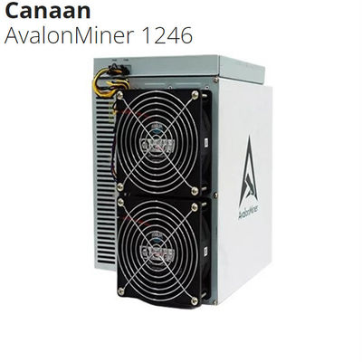 Canaan Avalon 1246 Máy khai thác Asic 85Th 90t SHA256 Blochchain Bitcoin Khai thác hashrate lớn