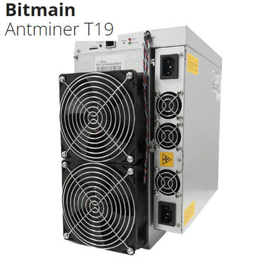 Công cụ khai thác blockchain Bitmain Antminer T19 88t BTC Asic Machine để khai thác bitcoin 3344W Power SHA256 Algorythm